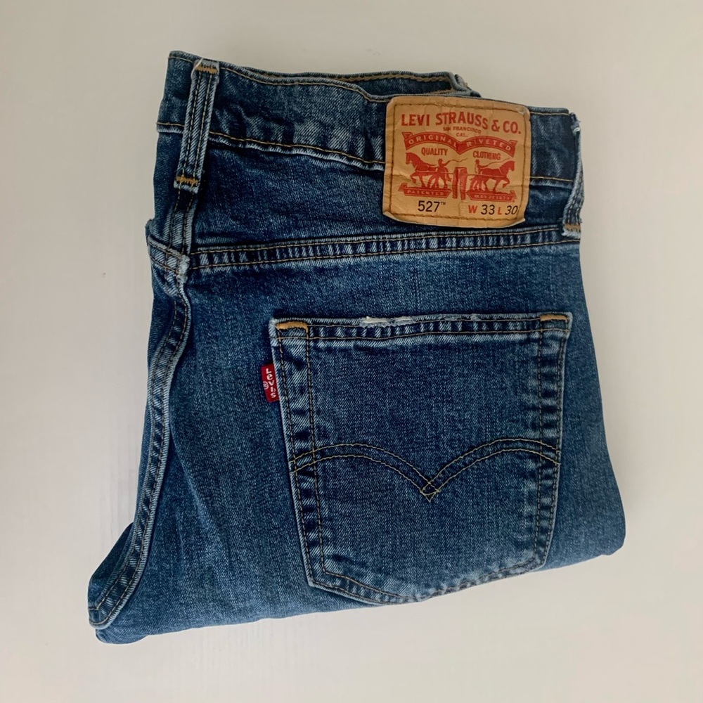 ✨ REDUCED ✨ Men's Levi's 527 Slim Bootcut Jeans Size 33x30